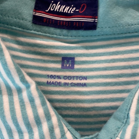 Men’s (M) Johnnie-O Collard Shirt - Picture 3 of 3